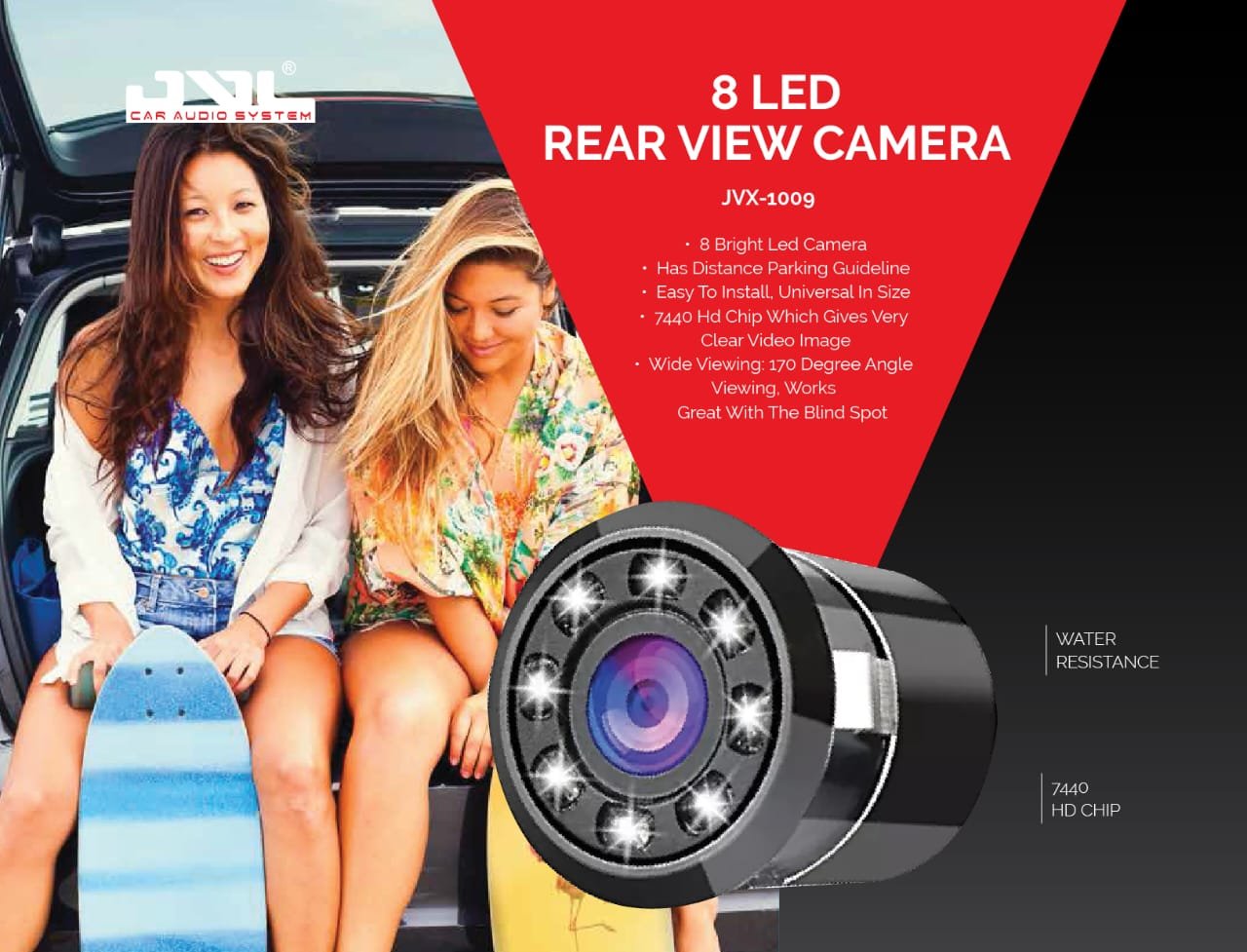 JVL LED Reverse Camera For Car